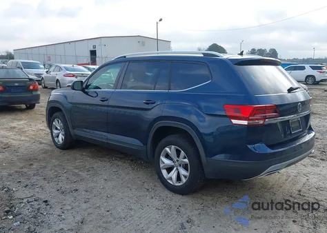 2018 Volkswagen Atlas 2.0T S z USA, uszkodzony, nr VIN 1V2AP2CA2JC546071